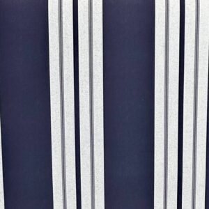 SUNBRELLA SHADE FABRIC CAPTAIN NAVY NATURAL CLASSIC 4902 MARINE 47" WIDE BY YARD