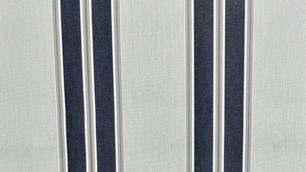 SUNBRELLA SHADE OUTDOOR WATERPROOF FABRIC NAVY TAUPE FANCY 4916-0000 47" WIDE BY THE YARD