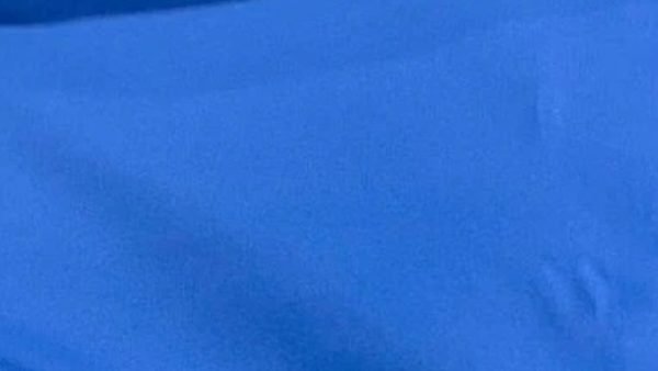 WATER REPELLENT NYLON 600 DENIER CANVAS FABRIC ROYAL BLUE 58" WIDE BY THE YARD